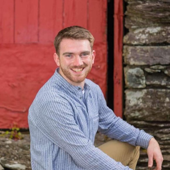 Lee Valley Irish Striped Cotton Grandfather Shirt - Picture 3 of 6